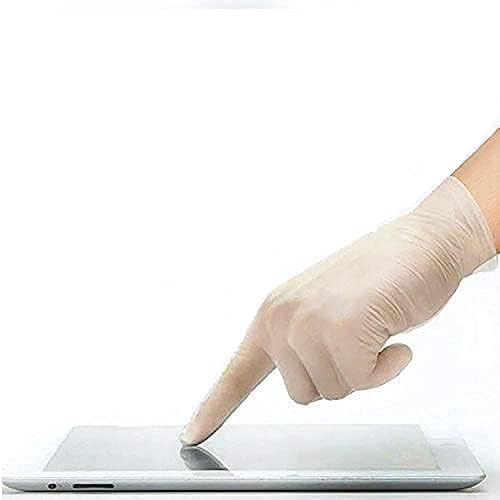 The Real Touch Vinyl Multi-Purpose Gloves, Powder Free, Disposable, Extra Strong - Box of 1000 - Clear