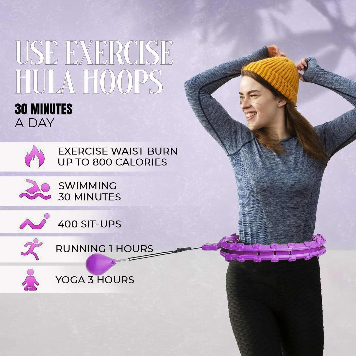 Active 100 Smart Weighted Hula Hoop