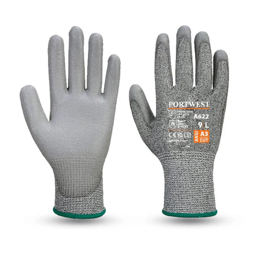 Portwest A622 Level C Cut-Resistant PU Gloves