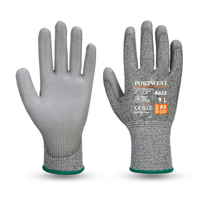 Portwest A622 Level C Cut-Resistant PU Gloves