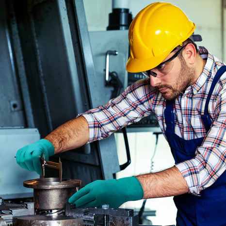 Ansell TouchNTuff 92-500 Green Nitrile Gloves- Pack of 100