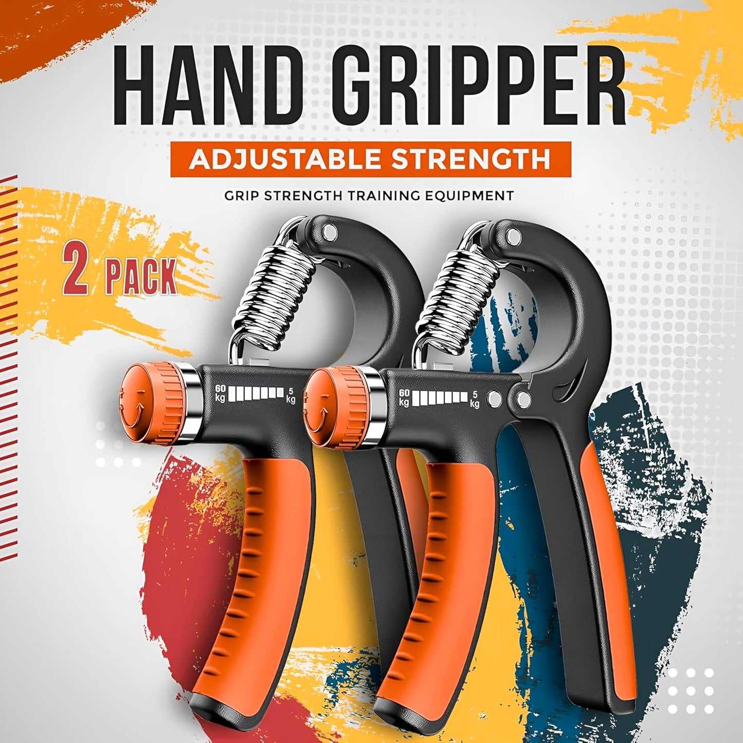 Active 100 Hand Grips Strengthener-Forearm Strengthener 5-60kg