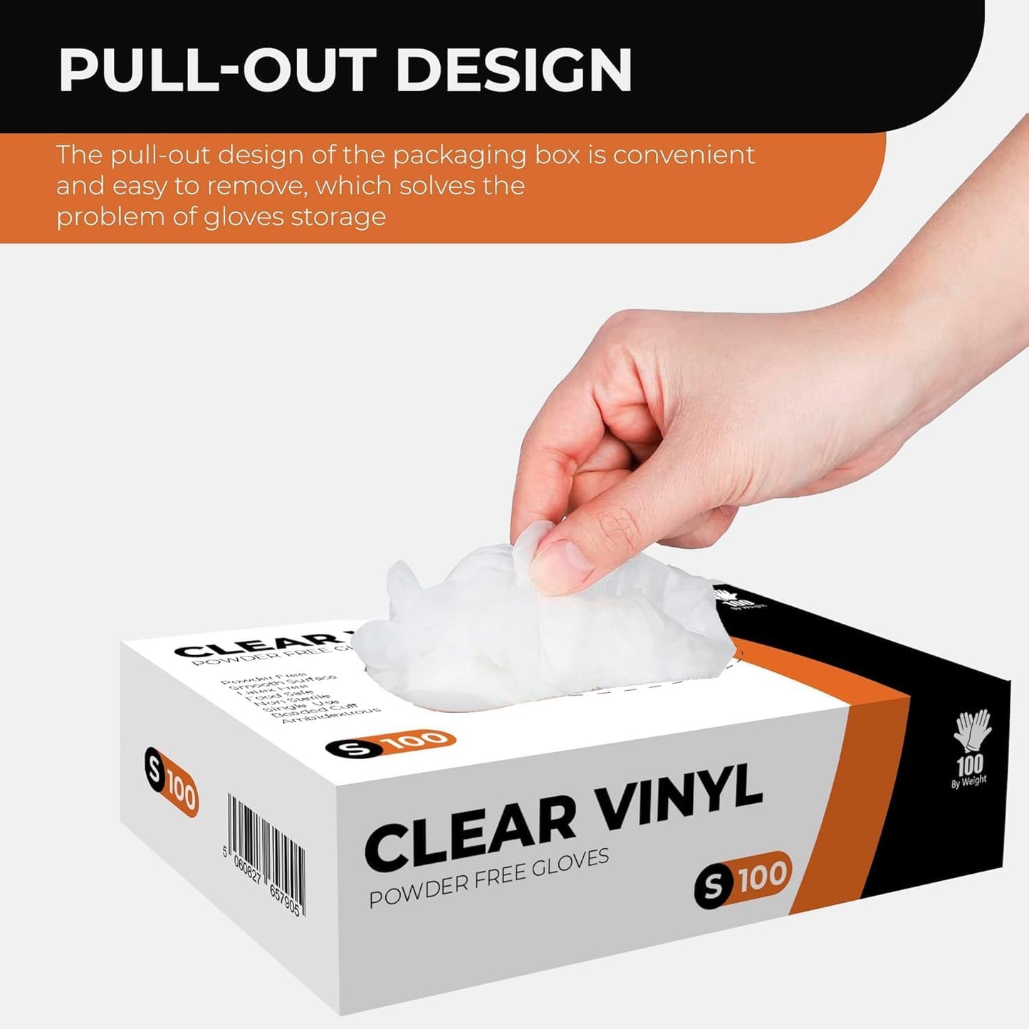 PANKTI Clear Vinyl Gloves