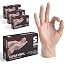 The Real Touch Vinyl Multi-Purpose Gloves, Powder Free, Disposable, Extra Strong - Box of 1000 - Clear