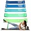 Active 100 Resistance Bands, Set of 5 Different Levels, Exercise Band for Home Gym, Training and Yoga with Carrying Bag