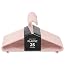 Roe Tenpo Coat Hangers, | Adult Plastic Clothes Hangers for Clothes | Durable & Lightweight | Non-Slip, Space-Saving Design for Shirts, Jackets, Trousers & More