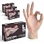 The Real Touch Vinyl Multi-Purpose Gloves, Powder Free, Disposable, Extra Strong - Box of 1000 - Clear