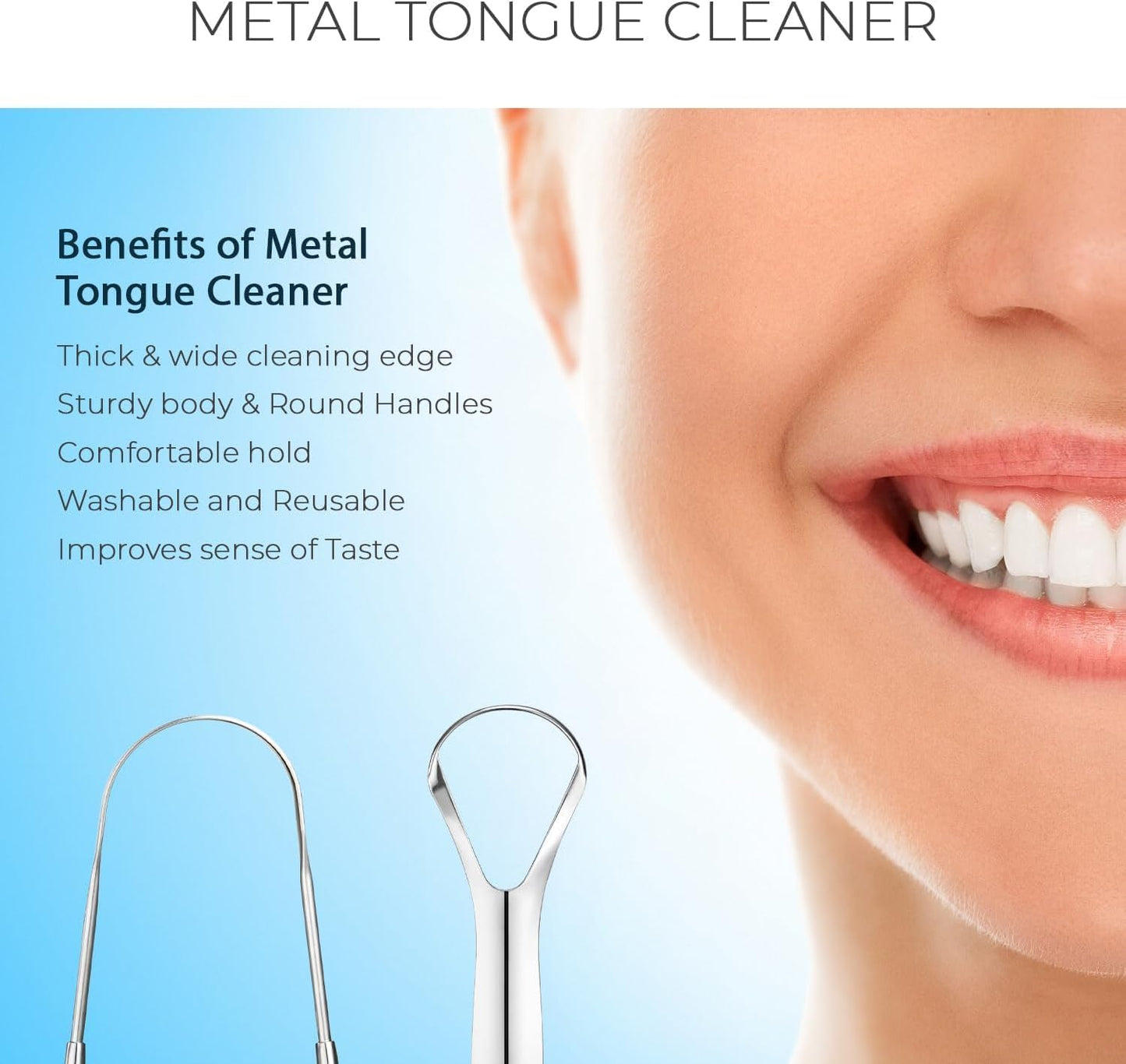 Roe Tenpo Tongue Scraper Stainless Steel Tongue Cleaner
