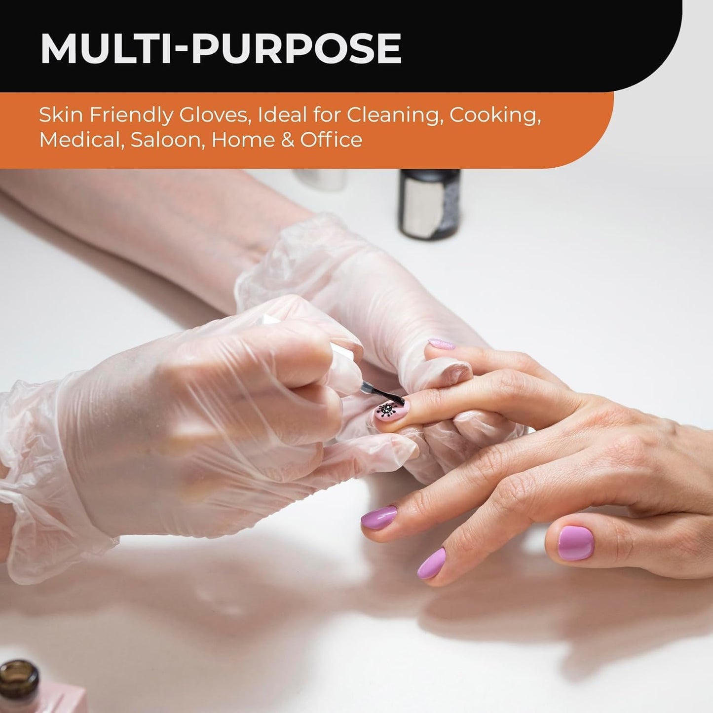 PANKTI Clear Vinyl Gloves