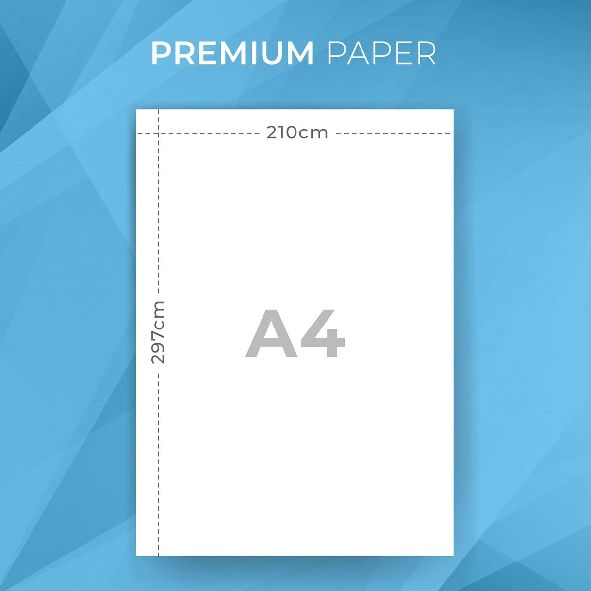 Roe Tenpo A4 Printer Paper, Smooth White Paper Finish, Compatible with Inkjet & Laser Printers - Ideal for Home & Office Use, Copying, Printing Flyers, Reports, and More