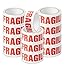 Scott 11 Packaging Tape, Fragile, 48mm X 66m, Heavy Duty, Low Noise, Secure & Sticky Parcel Tape for Packing Boxes, Moving Boxes, Packing Tape Strong for Moving House