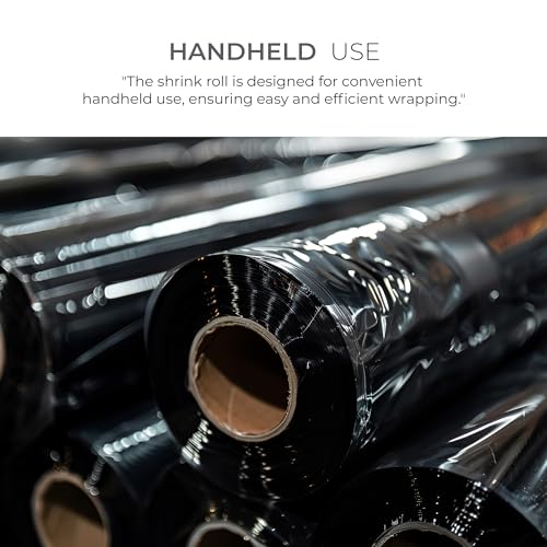 Roe Tenpo Stretch Shrink Wrap Roll - 400mm X 250m, Strong, Water & Moisture Proof, Industrial Strength Cling Film, Plastic Wrap, for Luggage, Pallet Wrap & Packaging