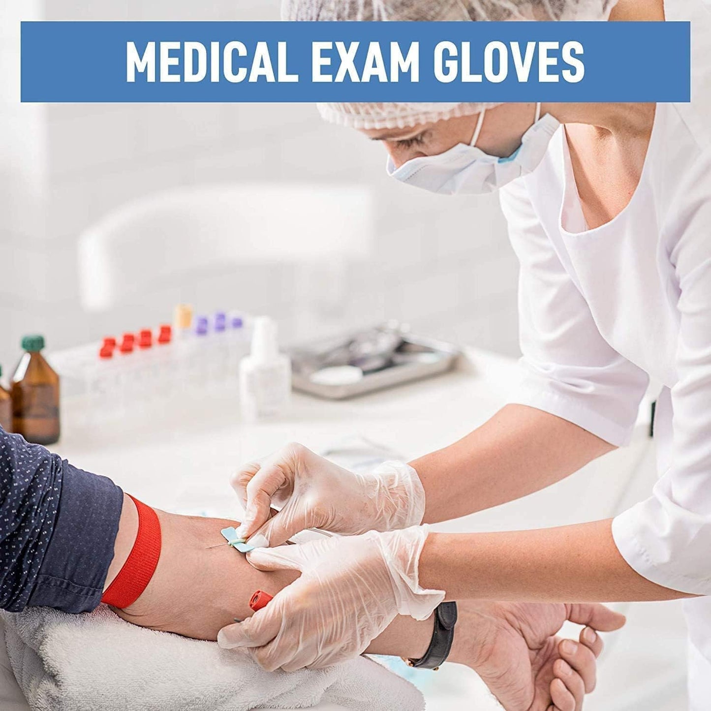 The Real Touch Vinyl Multi-Purpose Gloves, Powder Free, Disposable