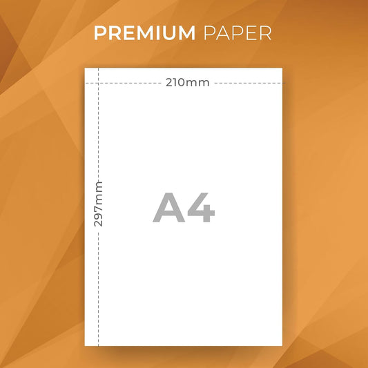 COPIX Multi-Purpose A4 Printer Paper, White, 500 Sheets – Compatible A4 Paper with Inkjet, Laser Printers & Copiers, Perfect for Home & Office Use (500 Sheets)