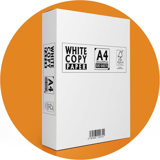 COPIX Multi-Purpose A4 Printer Paper, White, 500 Sheets – Compatible A4 Paper with Inkjet, Laser Printers & Copiers, Perfect for Home & Office Use (500 Sheets)