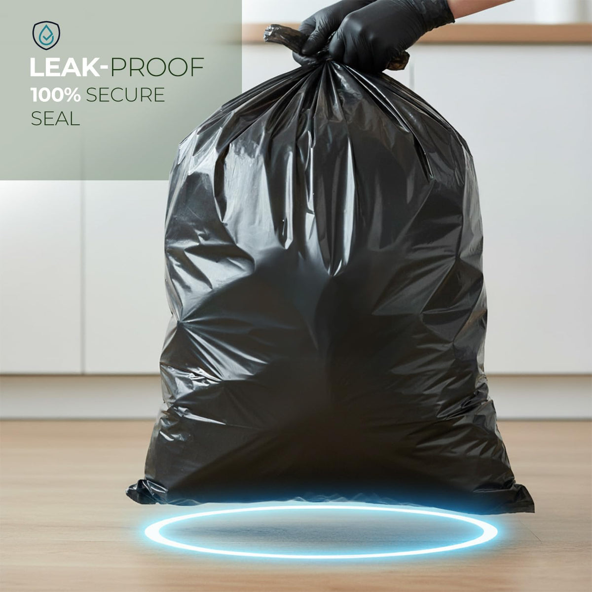 Scott 11 Black Bin Bags, 100L, 33 Microns