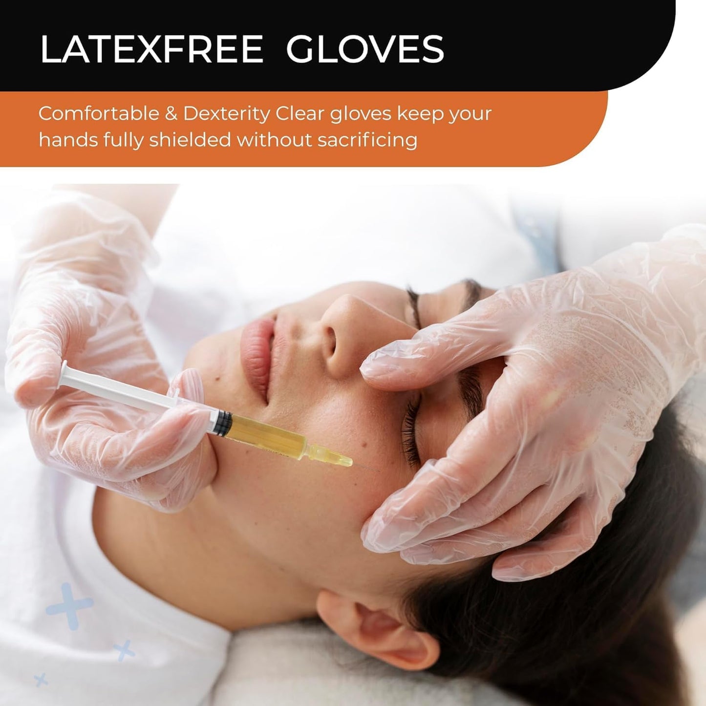 PANKTI Clear Vinyl Gloves