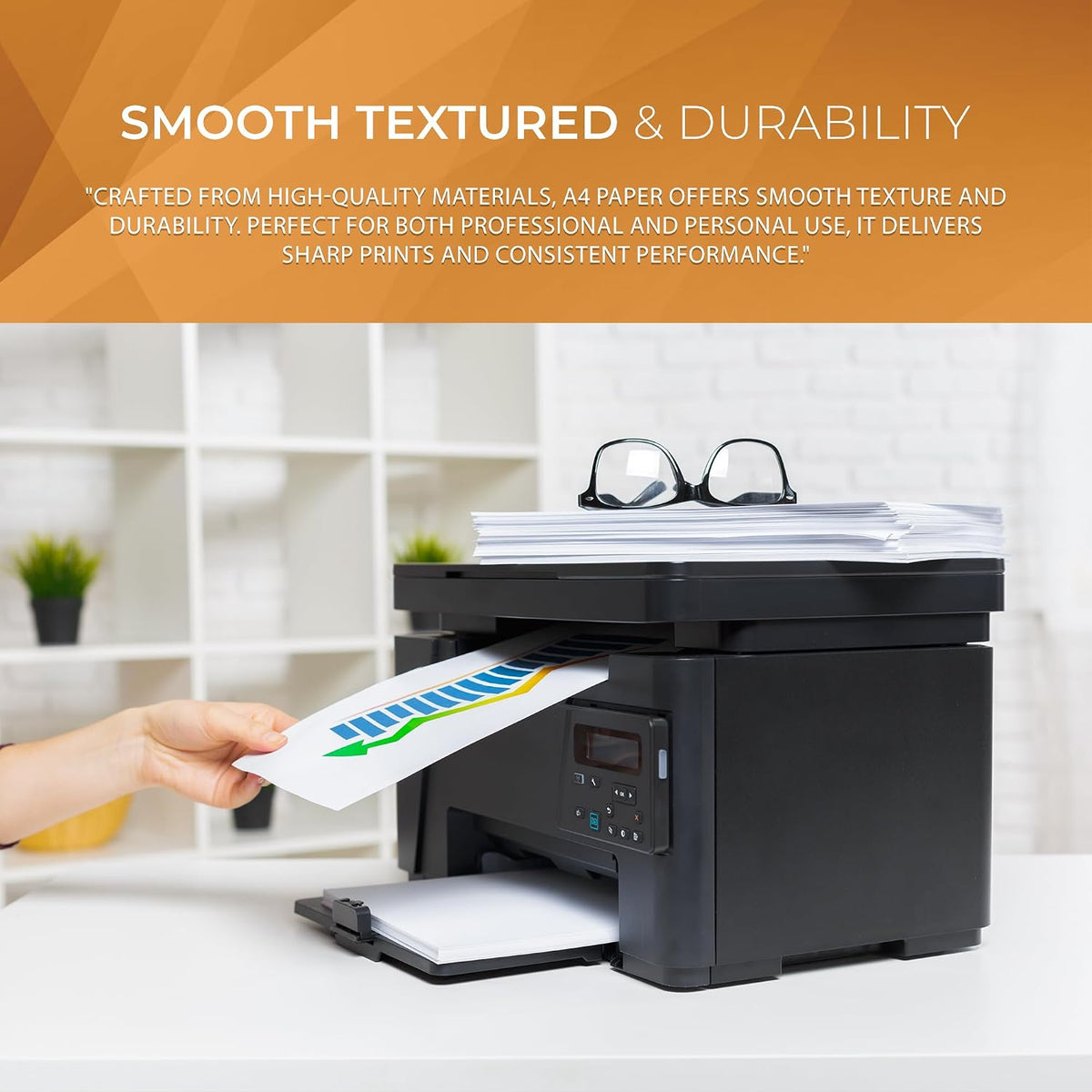 COPIX Multi-Purpose A4 Printer Paper, White, 500 Sheets – Compatible A4 Paper with Inkjet, Laser Printers & Copiers, Perfect for Home & Office Use (500 Sheets)