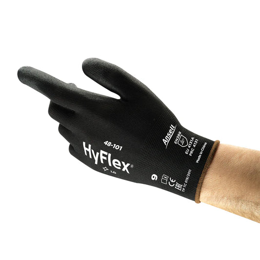 Ansell Hyflex 48-101 PU Coated Multi Purpose Work Gloves