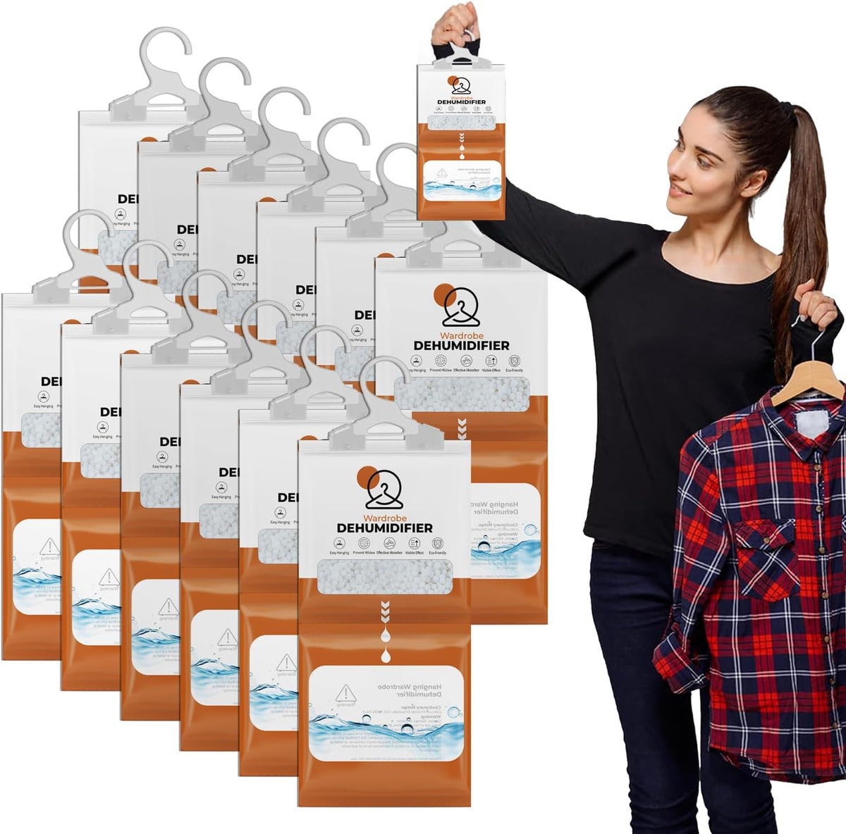 Roe Tenpo Dehumidifier, Moisture Absorber for Damp & Mould | Helps Reduce Condensation & Odours | Ideal for Bedrooms, Bathrooms & Kitchens