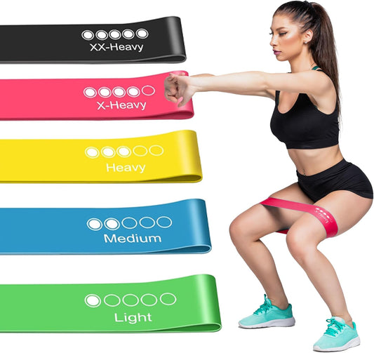 Active 100 Resistance Bands Set of 5