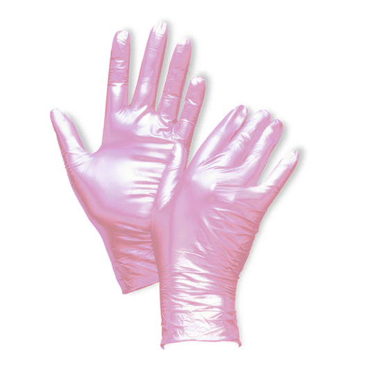 Unigloves Fancy Pearlescent Nitrile Gloves- All Colours