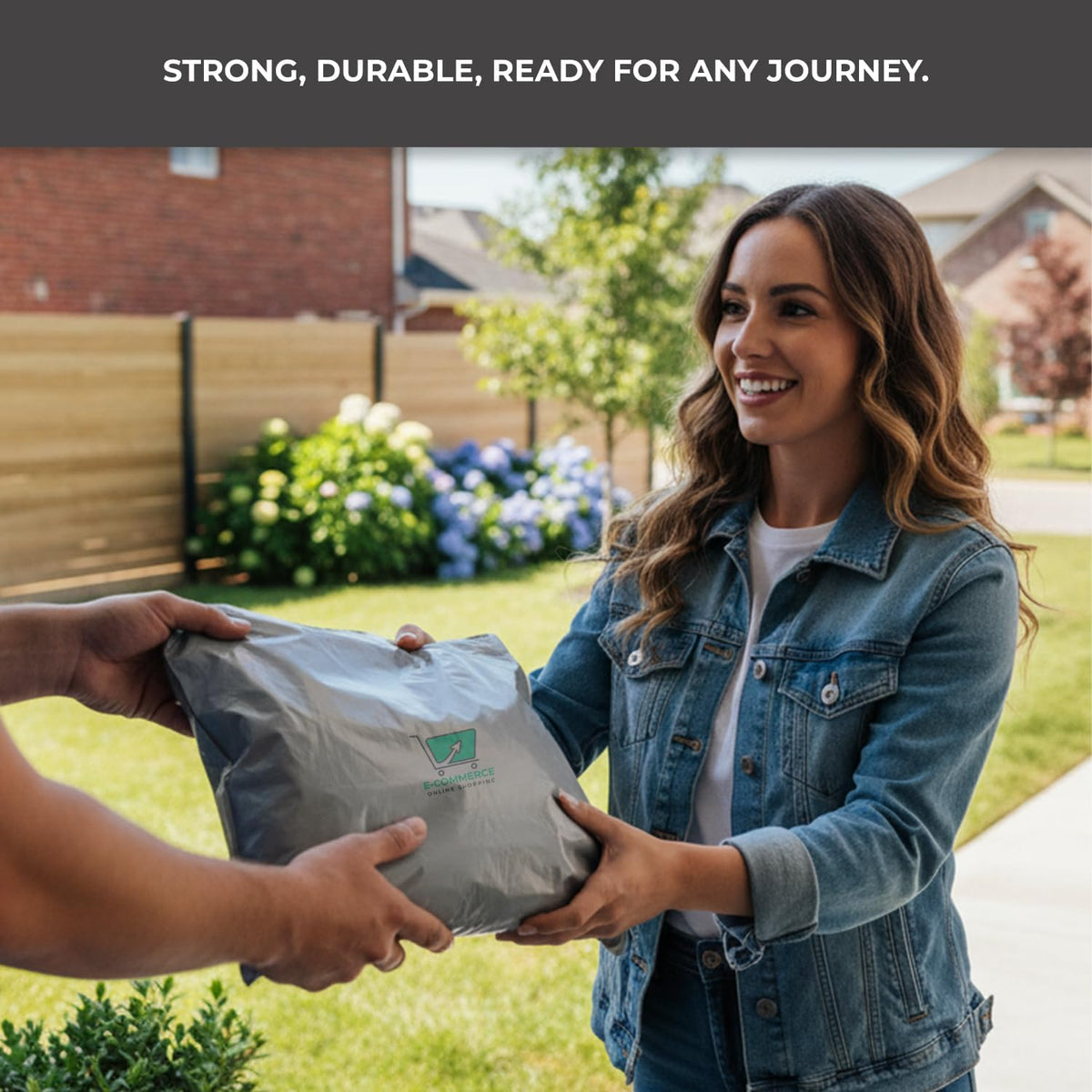 Stick Well Parcel Bags | Tamper-Proof & Waterproof | Self-Seal, Safe & Secure Plastic Packaging | Large Postage Bags for Clothes, Mailing, Shipping & Delivery